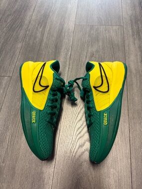 Nike Sabrina 1 Oregon Ducks Basketball Shoes Womens 8.5 Green Yellow FQ3381-300